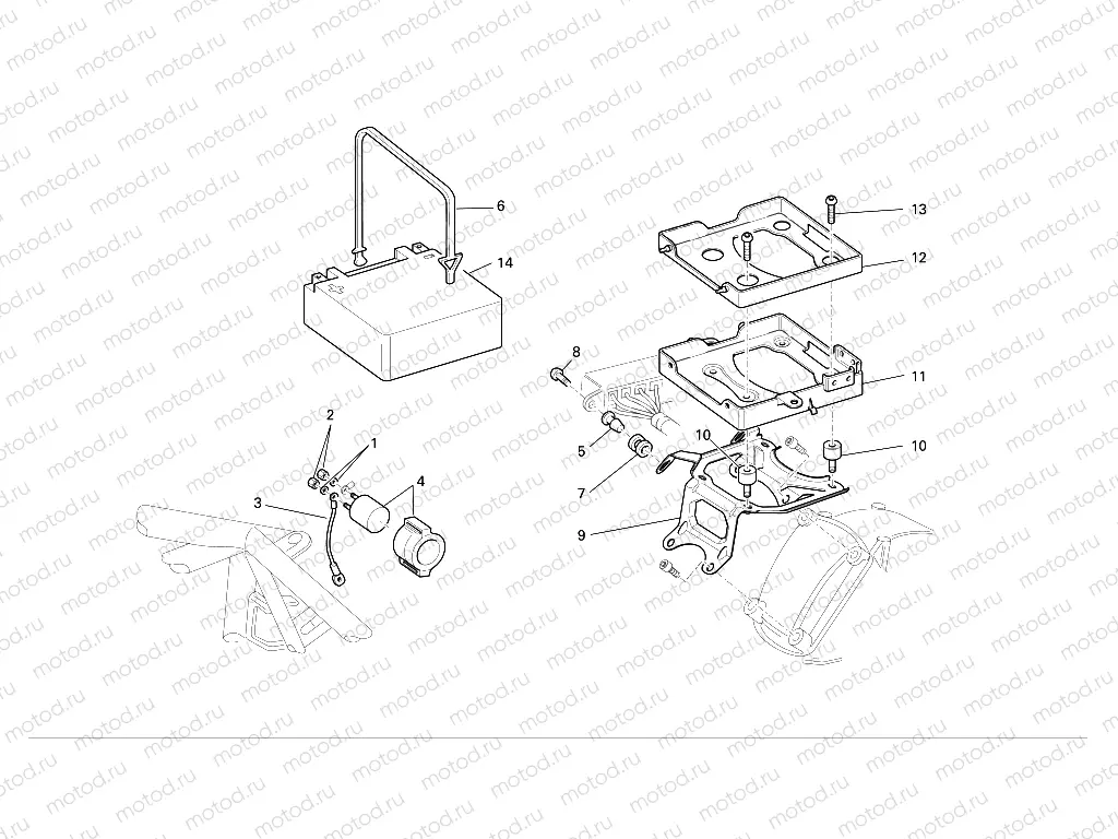 BATTERY SUPPORT