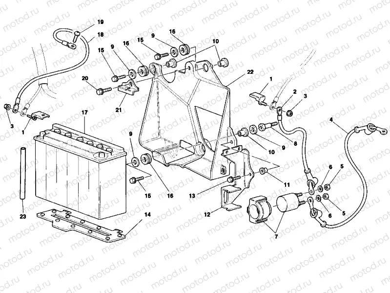 BATTERY » WIRING HARNESS