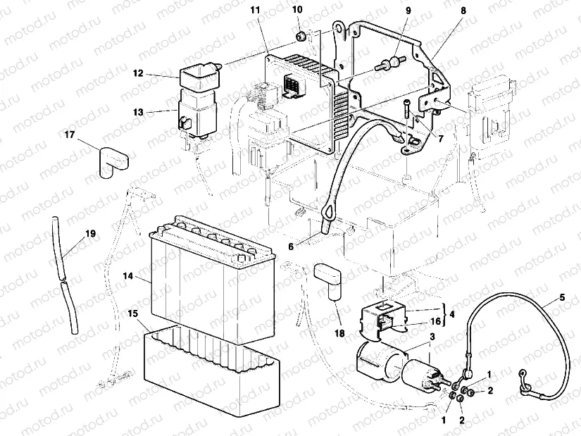 BATTERY » WIRING HARNESS