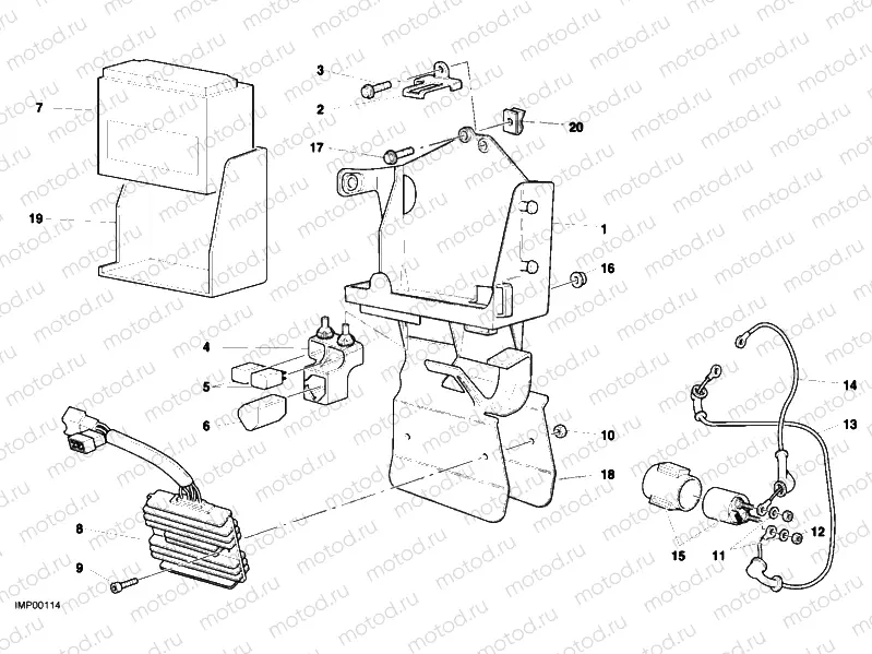 BATTERY » WIRING HARNESS