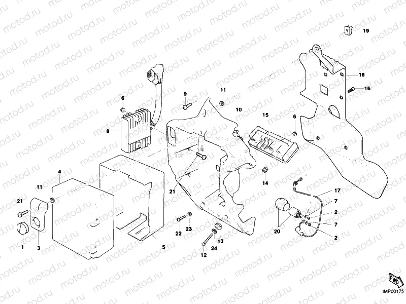 BATTERY » WIRING HARNESS