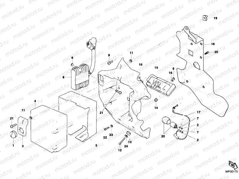 BATTERY » WIRING HARNESS