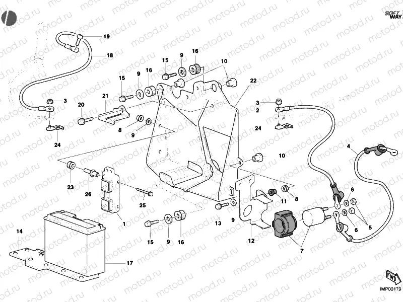BATTERY » WIRING HARNESS