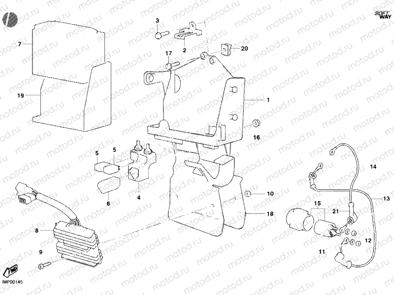 BATTERY » WIRING HARNESS