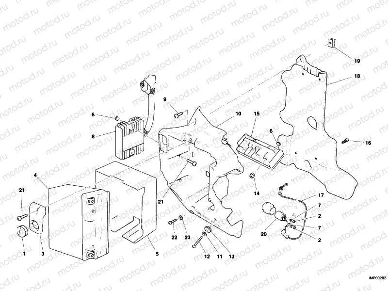 BATTERY » WIRING HARNESS