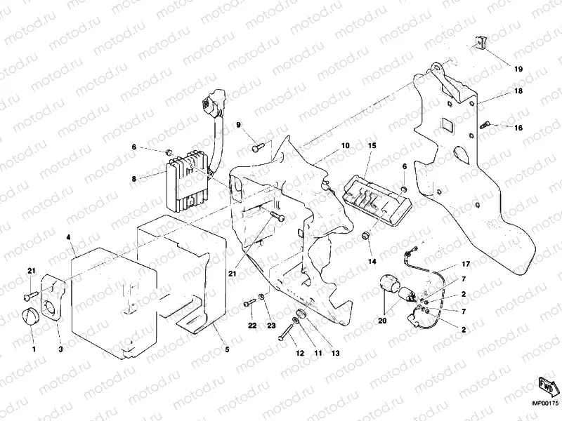 BATTERY » WIRING HARNESS