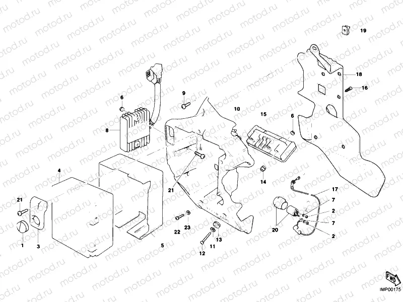 BATTERY » WIRING HARNESS