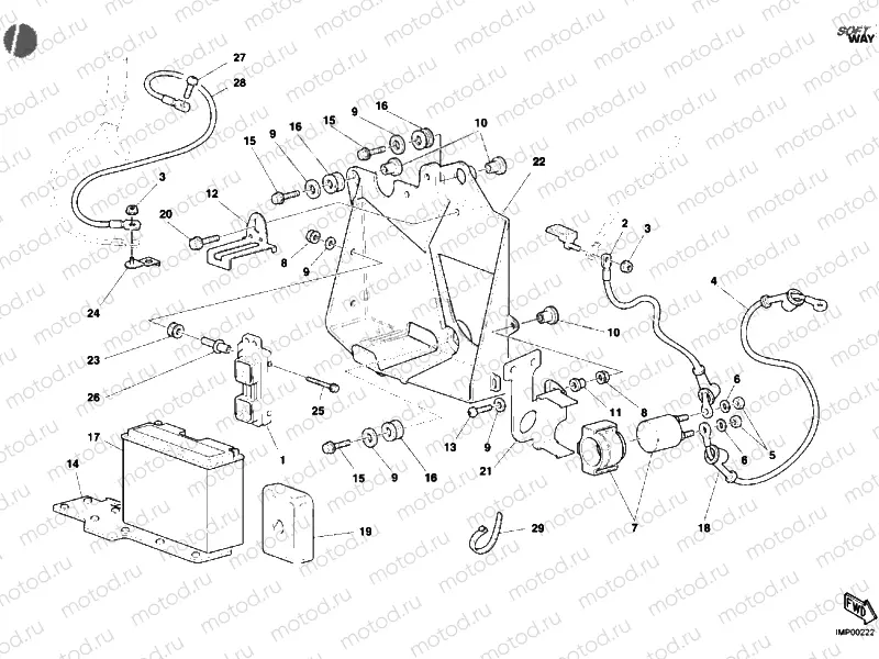 BATTERY » WIRING HARNESS