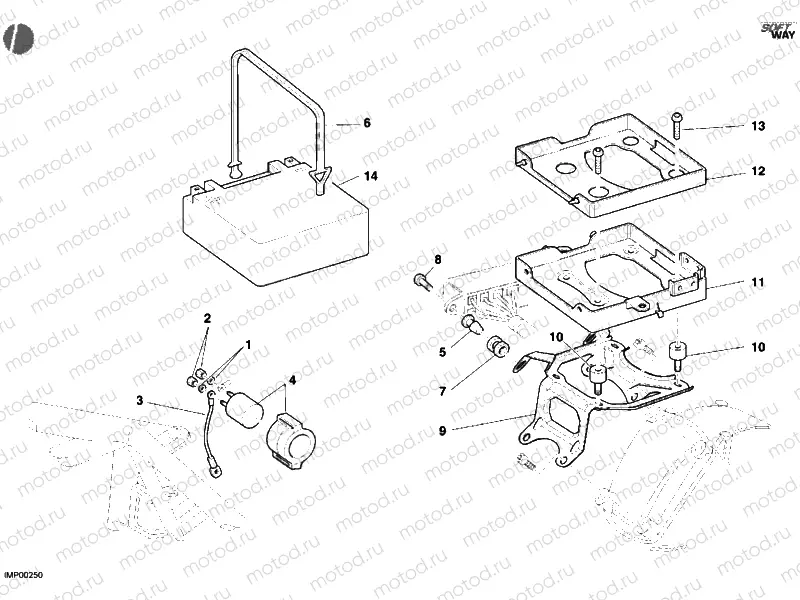 BATTERY » WIRING HARNESS