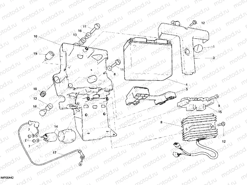 BATTERY » WIRING HARNESS