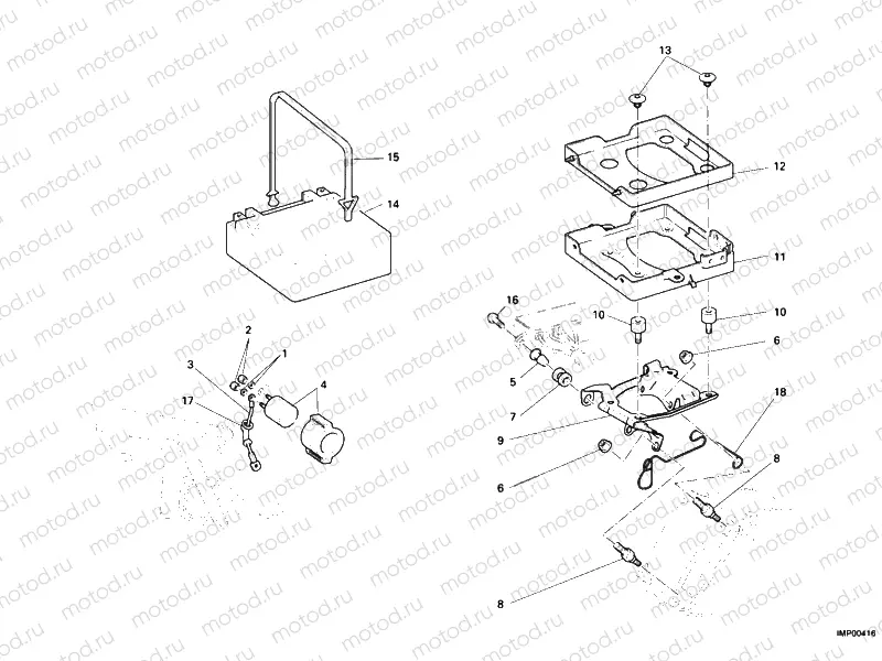 BATTERY » WIRING HARNESS