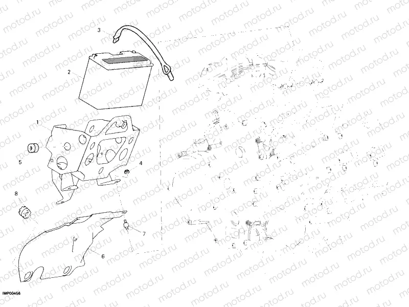 BATTERY » WIRING HARNESS