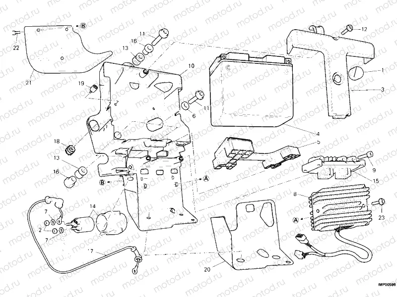 BATTERY » WIRING HARNESS