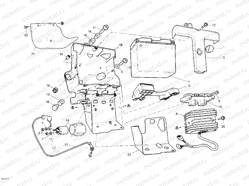 BATTERY » WIRING HARNESS