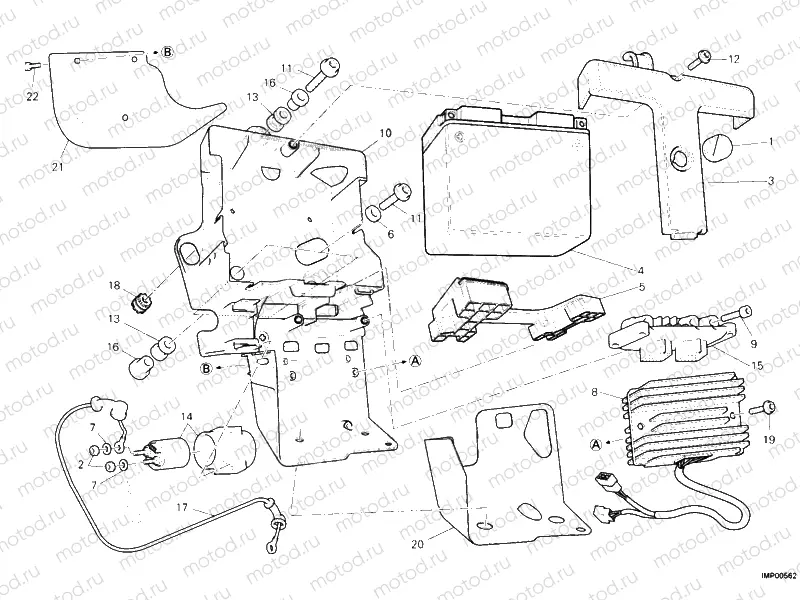BATTERY » WIRING HARNESS