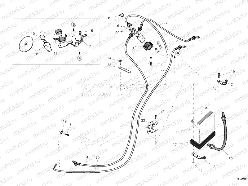 BATTERY » WIRING HARNESS
