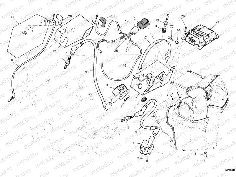 BATTERY » WIRING HARNESS