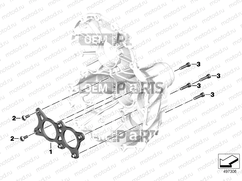 BEARING RETAINER PLATE