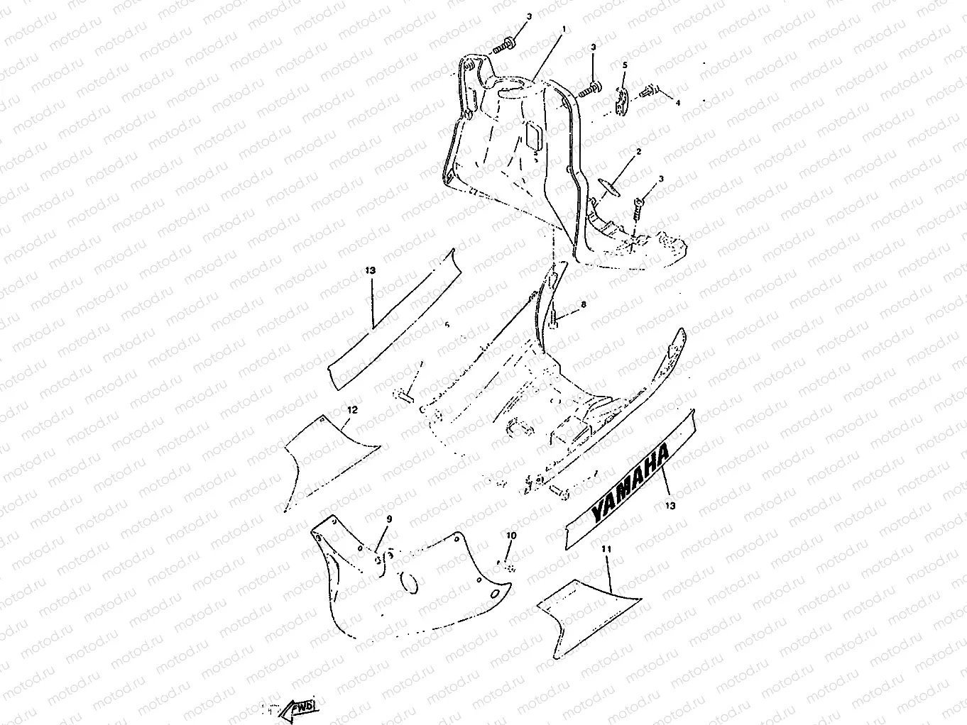 BEINVERKLEIDUNG