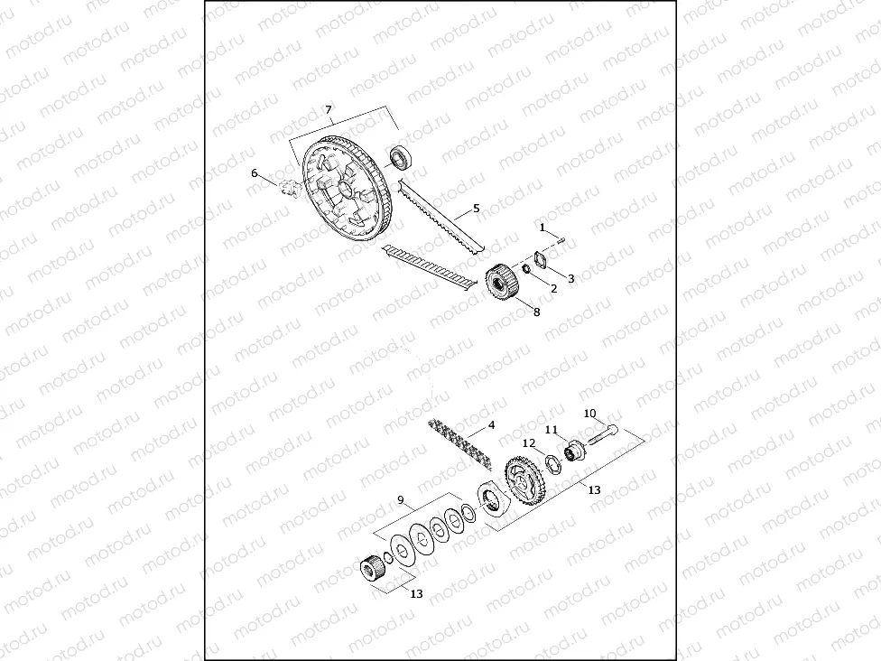 BELT, CHAIN AND SPROCKETS
