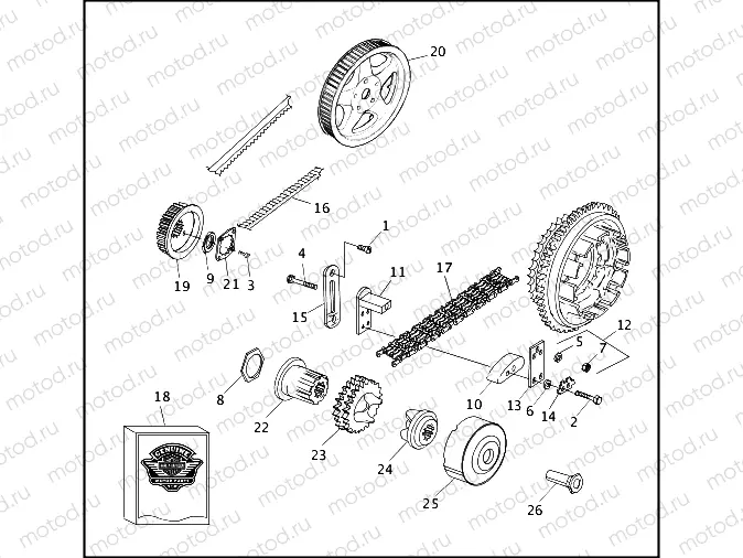 BELT, CHAIN & SPROCKETS