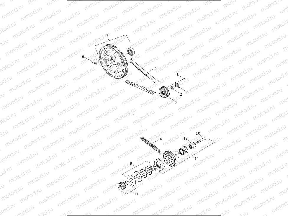 BELT, CHAINS AND SPROCKETS