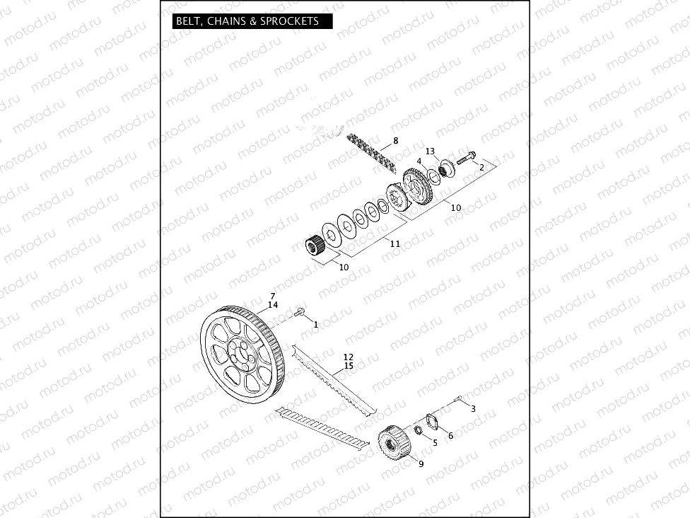 BELT, CHAINS & SPROCKETS