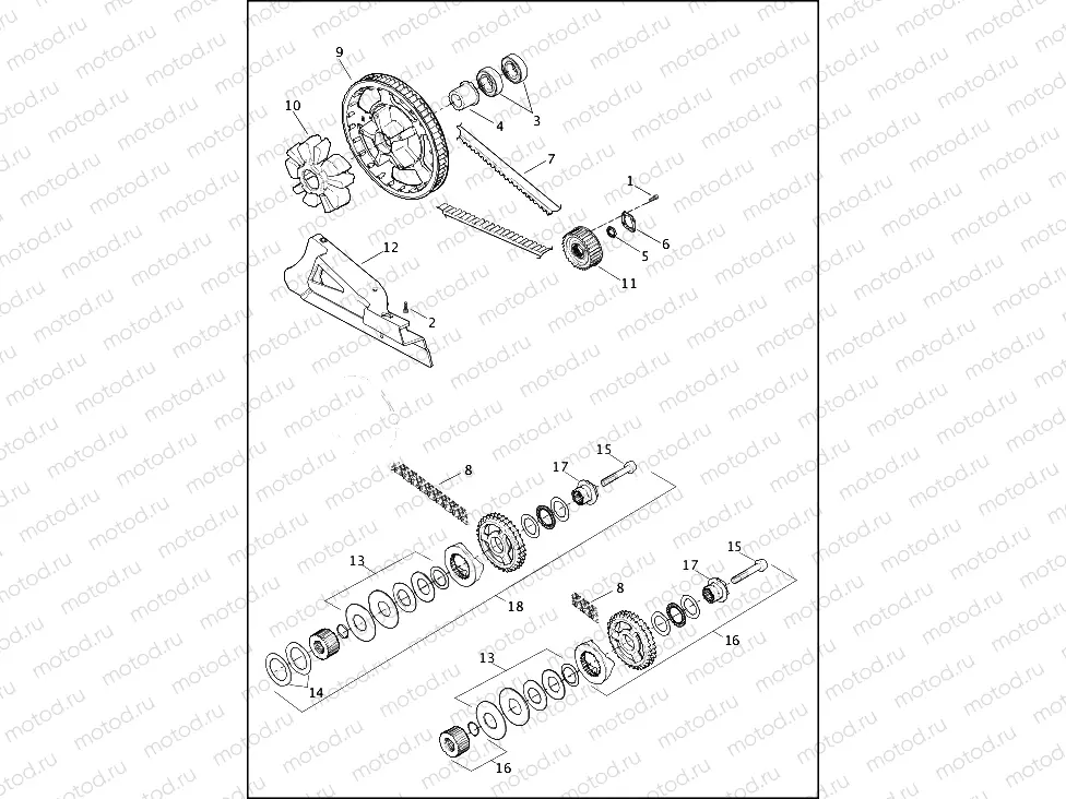 BELT, CHAINS & SPROCKETS