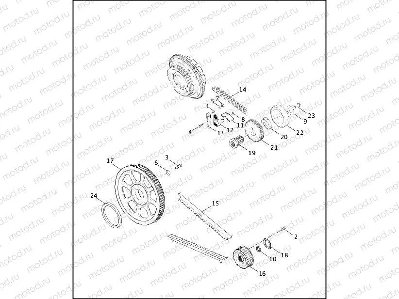 BELTS, CHAINS AND SPROCKETS