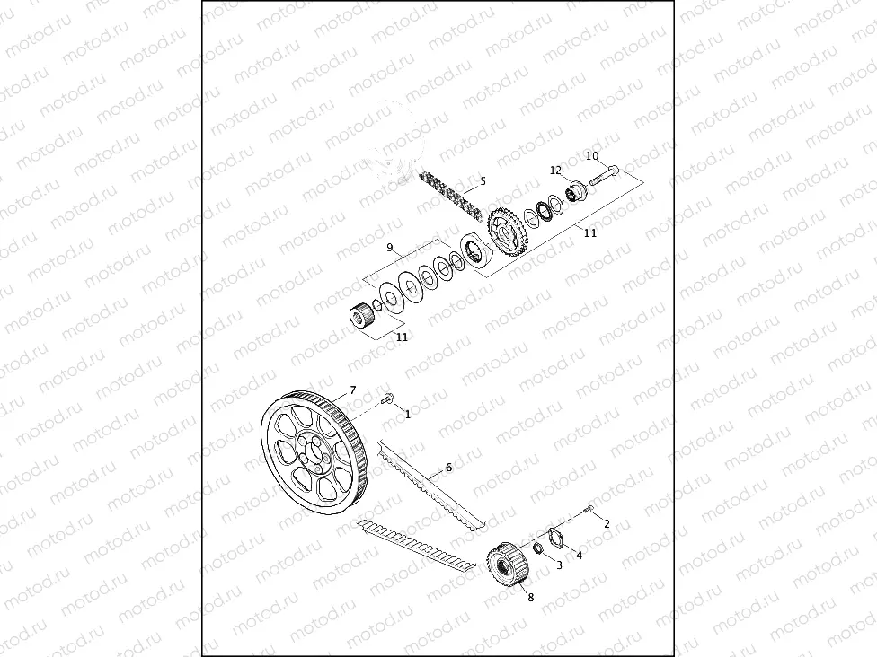 BELTS, CHAINS AND SPROCKETS