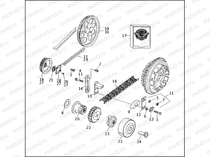 BELTS, CHAINS & SPROCKETS (1 OF 2)
