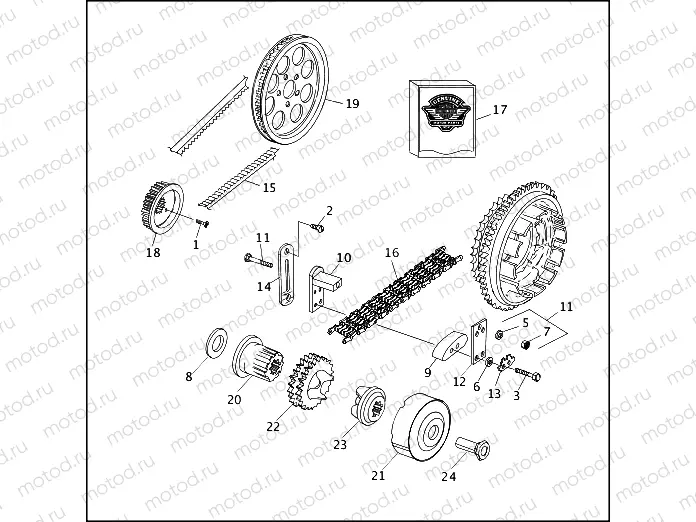 BELTS, CHAINS & SPROCKETS (1 OF 2)