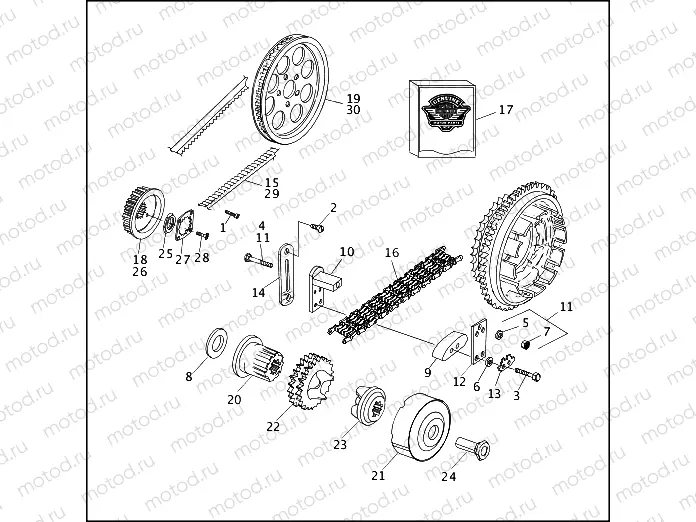 BELTS, CHAINS & SPROCKETS (1 OF 2)