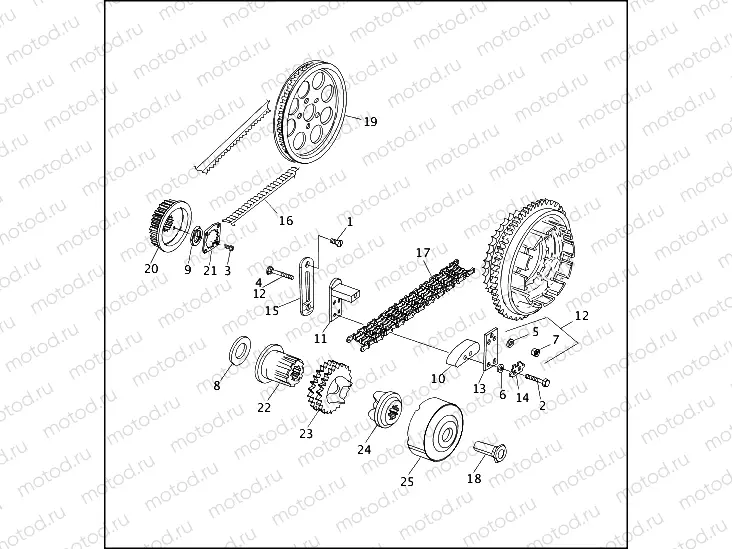 BELTS, CHAINS & SPROCKETS (1 OF 2)