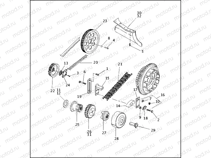 BELTS, CHAINS & SPROCKETS (1 OF 2)