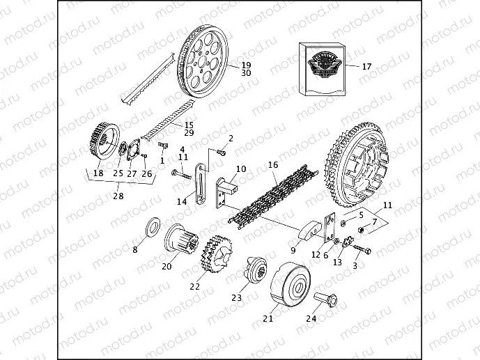 BELTS, CHAINS & SPROCKETS