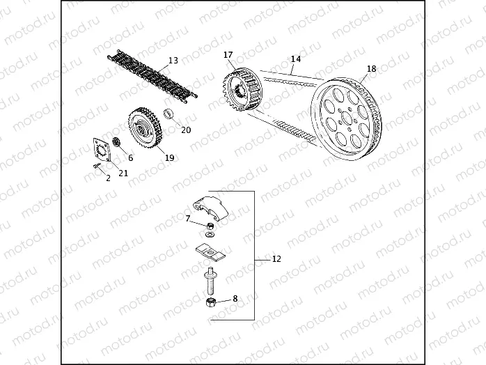 BELTS, CHAINS & SPROCKETS