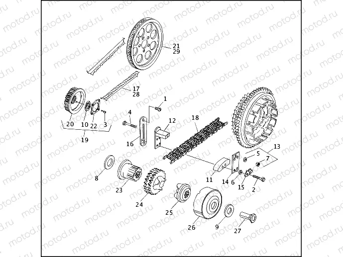 BELTS, CHAINS & SPROCKETS