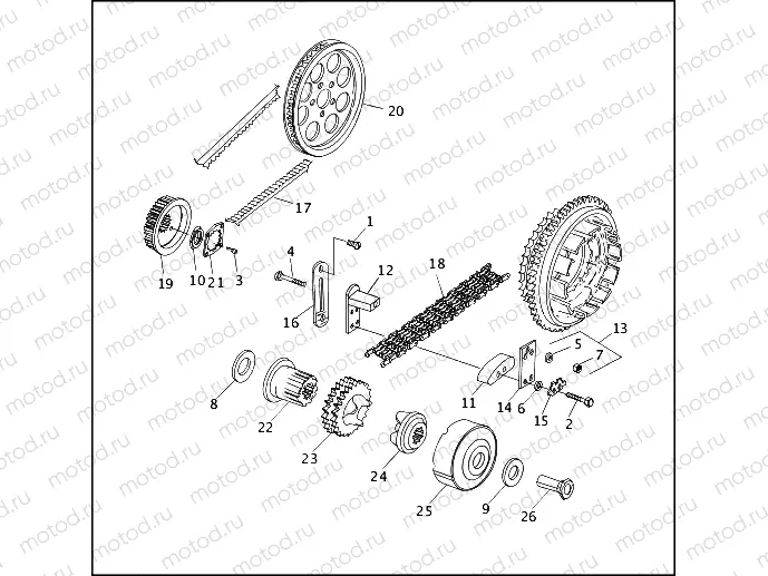 BELTS, CHAINS & SPROCKETS