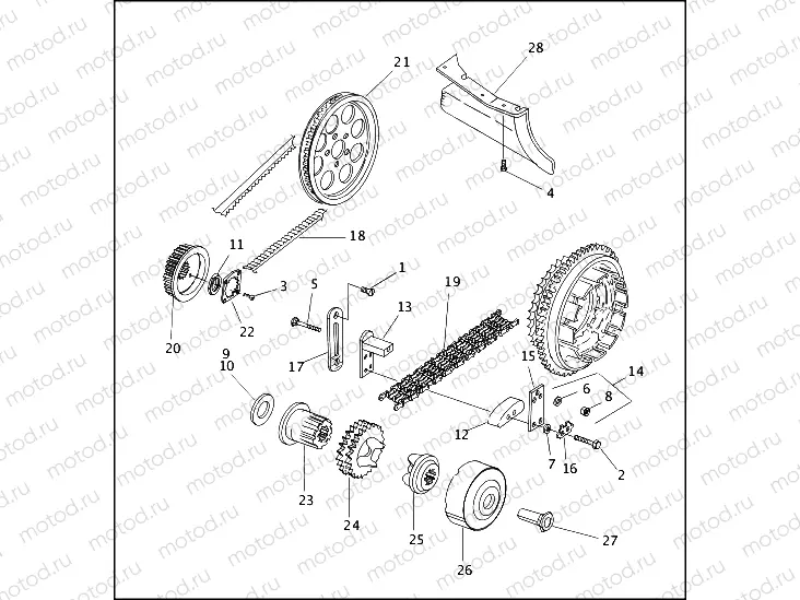 BELTS, CHAINS & SPROCKETS