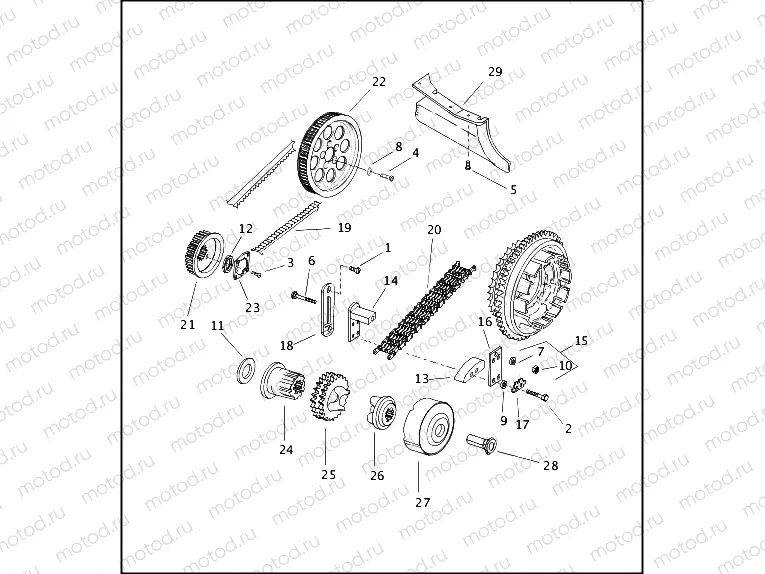 BELTS, CHAINS & SPROCKETS