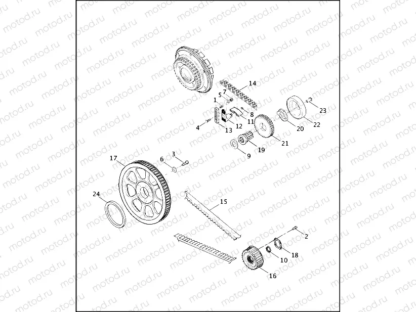 BELTS, CHAINS & SPROCKETS