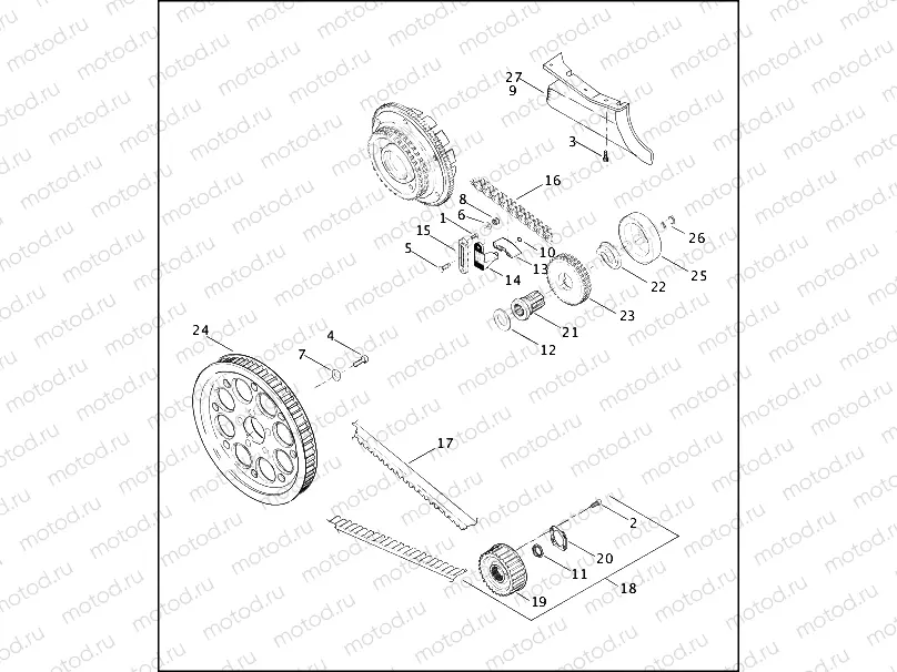 BELTS, CHAINS & SPROCKETS