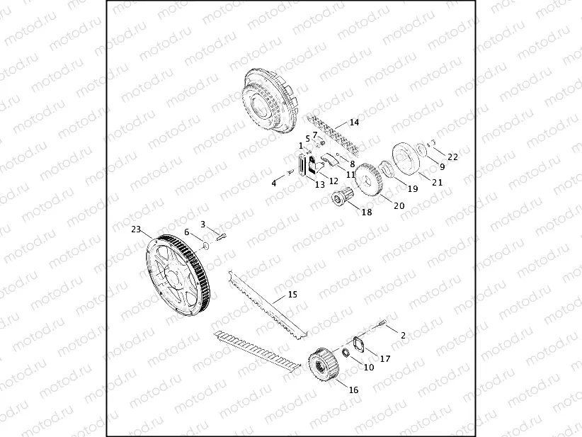 BELTS, CHAINS & SPROCKETS