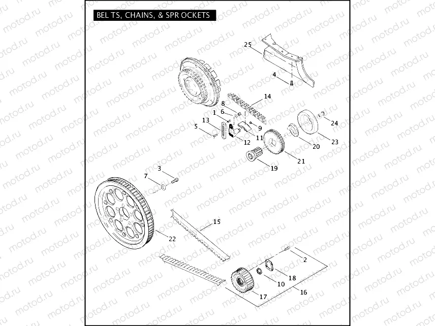 BELTS, CHAINS, & SPROCKETS