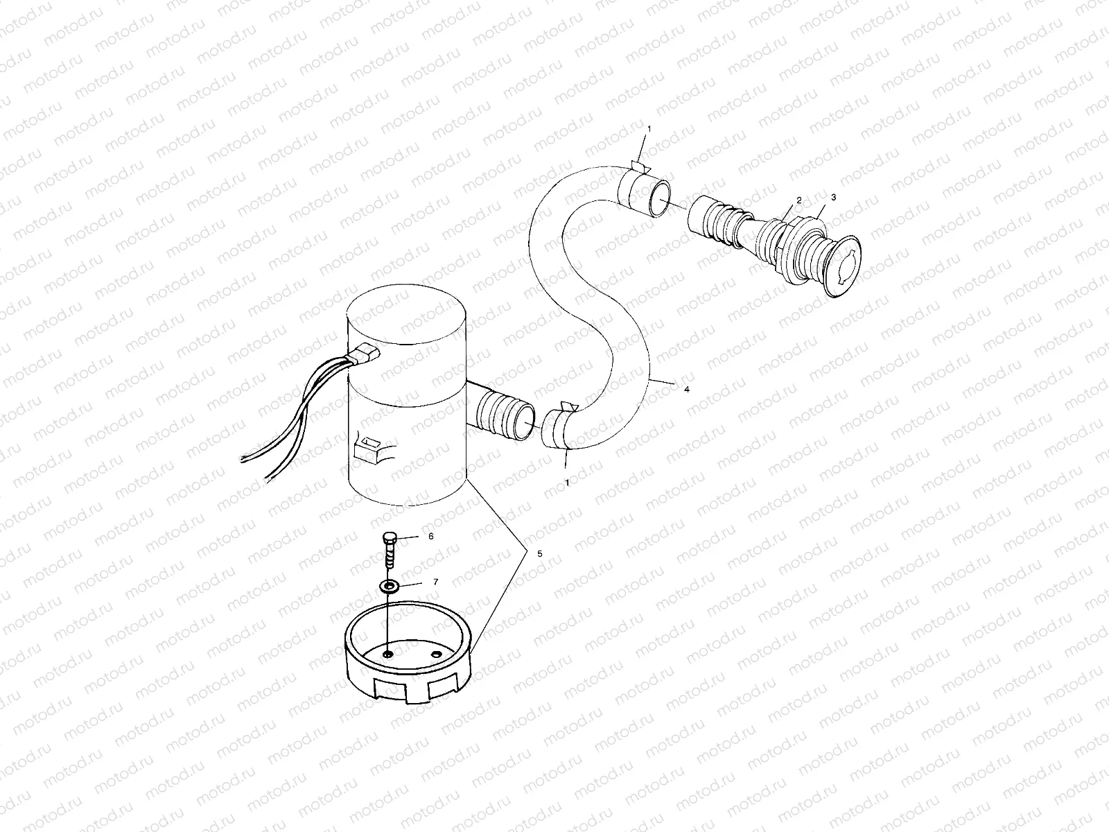 BILGE PUMP - B994596 (4955995599b010) | BILGE PUMP - B994596 (4955995599b010)