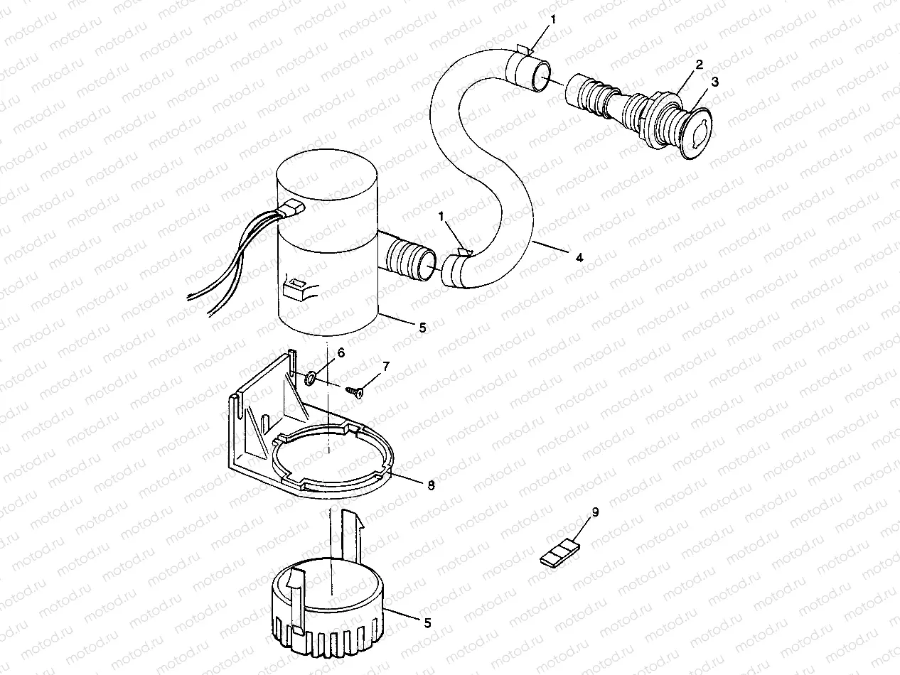 BILGE PUMP SL 900 B974091 and SL 1050 B974090 (4940974097B014) | BILGE PUMP SL 900 B974091 and SL 1050 B974090 (4940974097B014)