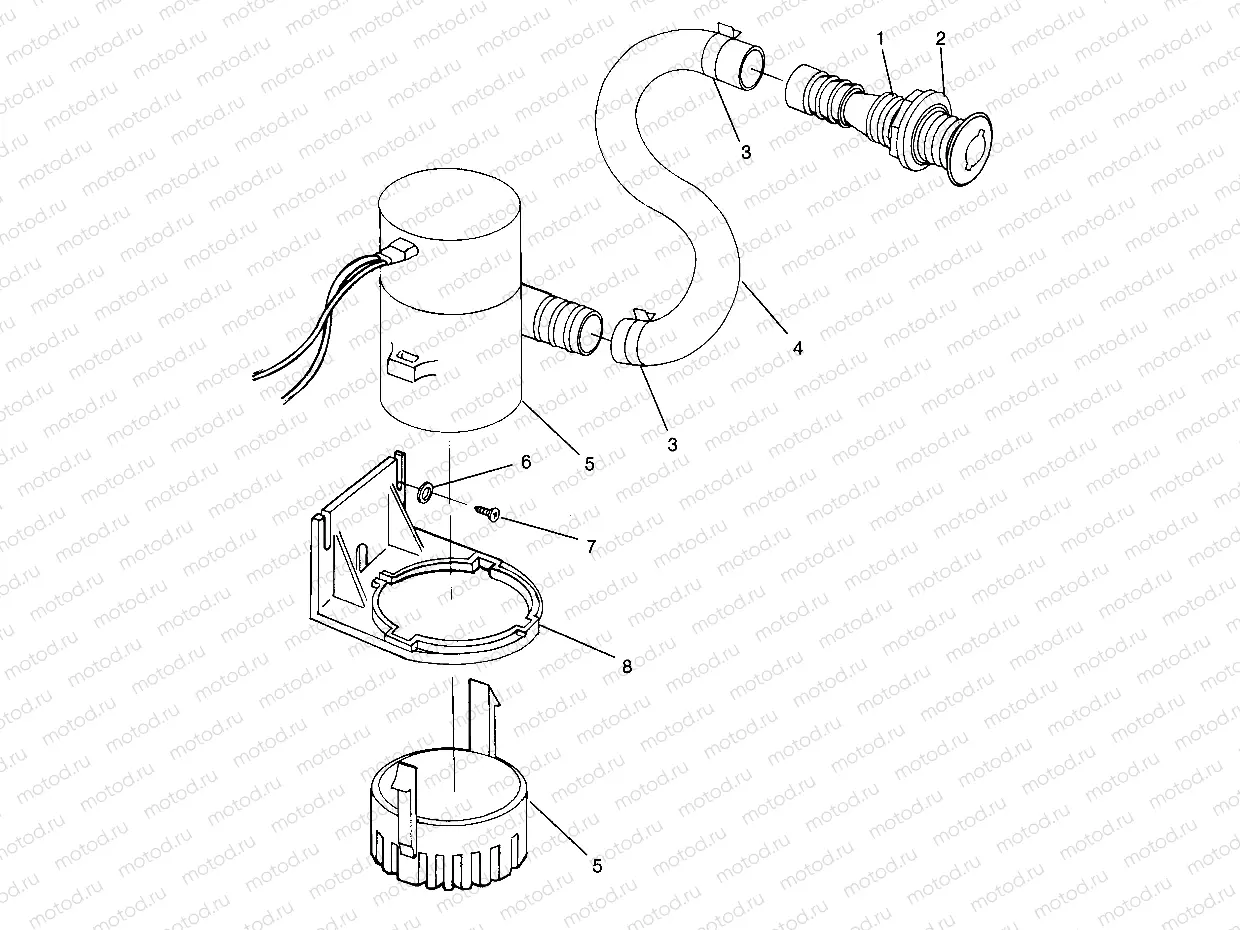 BILGE PUMP SLX 780 B964287 and Intl. SLX 780 I964287 (4937443744B013) | BILGE PUMP SLX 780 B964287 and Intl. SLX 780 I964287 (4937443744B013)