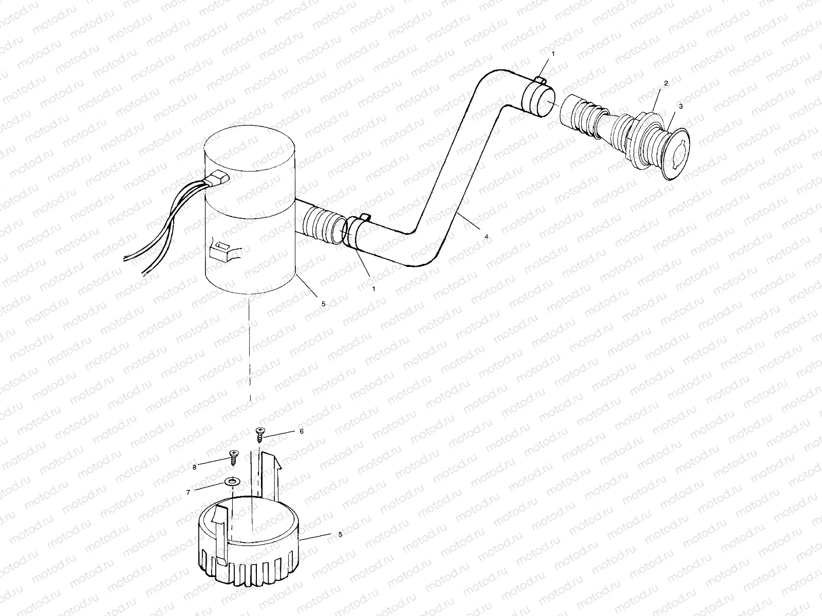 BILGE PUMP - W004978I (4955795579B014) | BILGE PUMP - W004978I (4955795579B014)