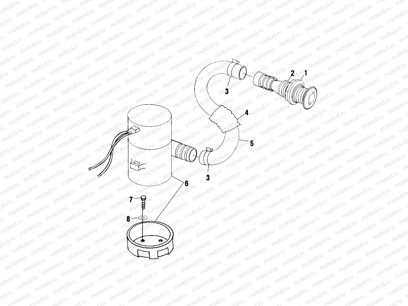 BILGE PUMP - W005099D (4955775577B012) | BILGE PUMP - W005099D (4955775577B012)